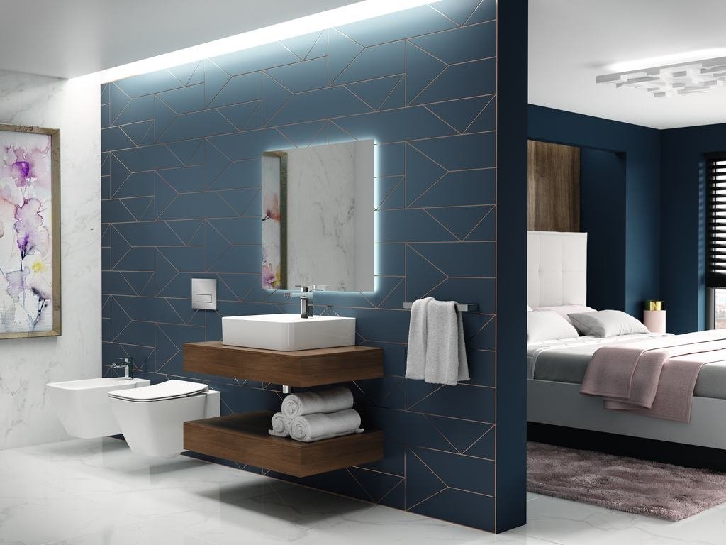 BLAT ADAPTO PT LAVOAR 105X50.5X12, FARA DECUPAJ, MARO INCHIS